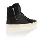 Adonis High Top // Black + Green (US: 9)
