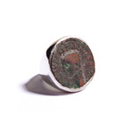 Roman Empire Claudius Silver Ring