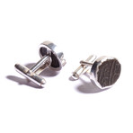 Antique Coin Silver Cufflinks