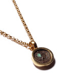 Tranquebar Antique Coin Gold Necklace