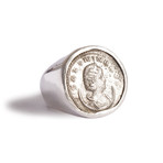 Roman Empire Silver Ring // Salonina