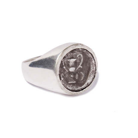 Ancient Greece Thebes Silver Ring