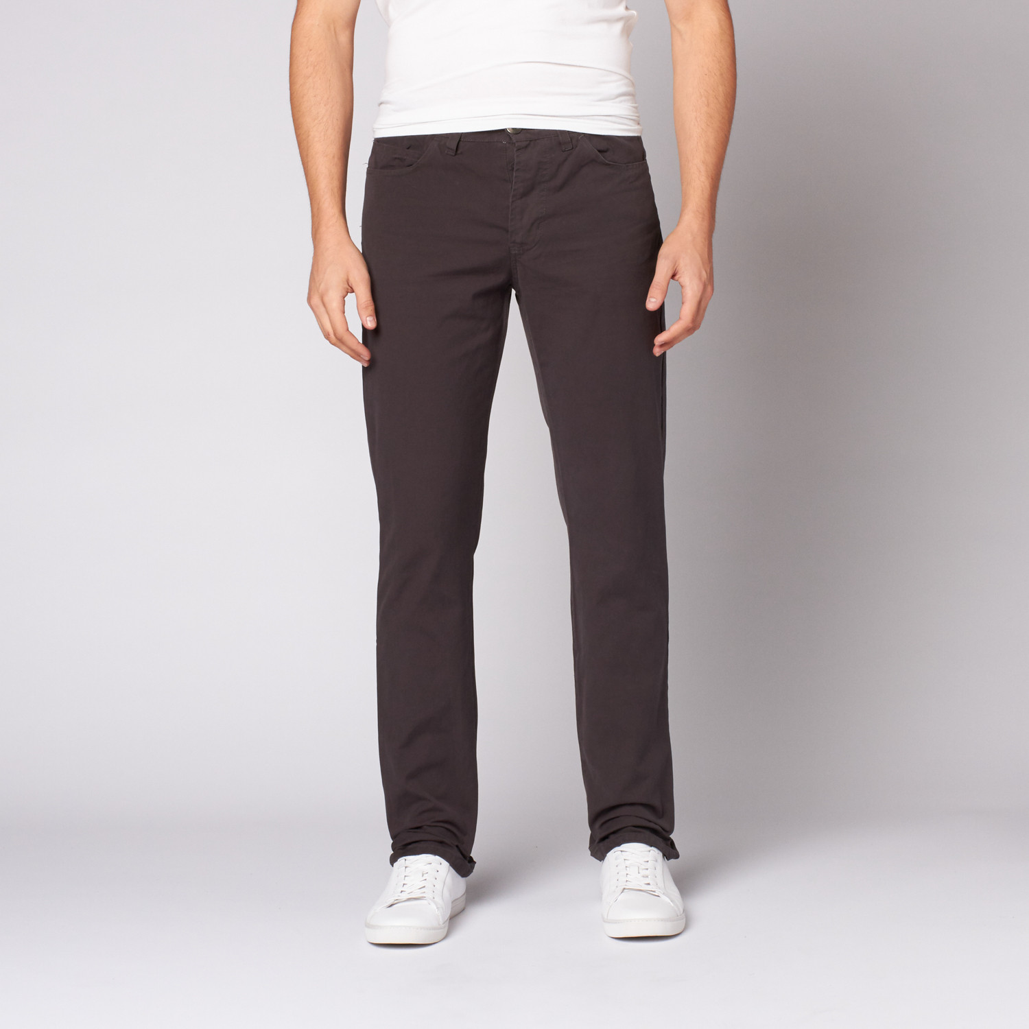 Lightweight Twill Pant // Charcoal (30WX32L) - Rogue - Touch of Modern