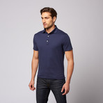 Short Sleeve Knit // Navy (L)