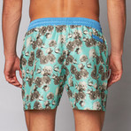 Bora Bora Floral Shorts (M)