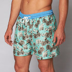 Bora Bora Floral Shorts (M)