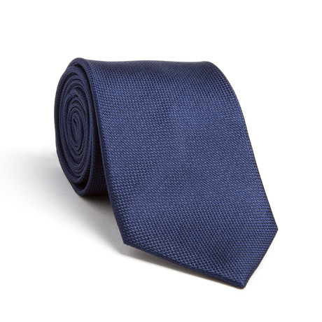 Basic Silk Tie // Navy
