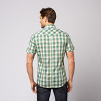Feel This Moment Button Down Shirt // Green (M)