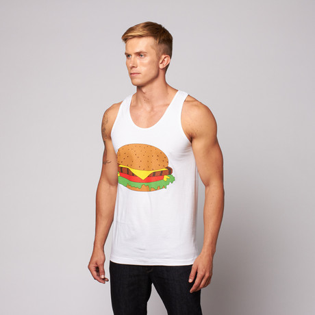 Burger Tank // White (S)