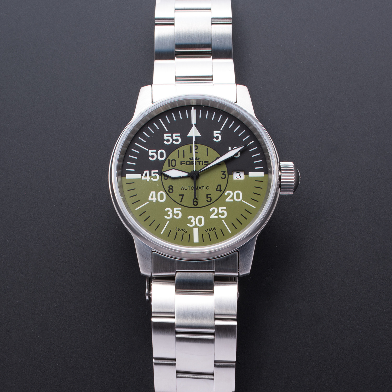 Fortis Flieger Cockpit Automatic // 595.11.16 M - Fortis - Touch Of Modern