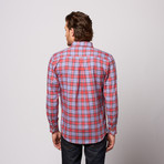 Plaid Button Down // Red (XL)