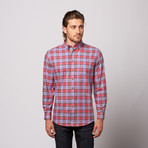 Plaid Button Down // Red (XL)