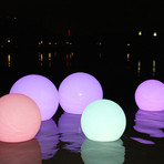 LED Ball // Outdoor Light (XX-Small // 9.85"Dia.)