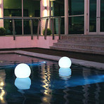 LED Ball // Outdoor Light (XX-Small // 9.85"Dia.)