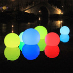 LED Ball // Outdoor Light (XX-Small // 9.85"Dia.)