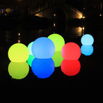 LED Ball // Outdoor Light (XX-Small // 9.85"Dia.)