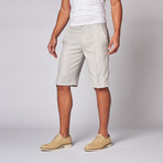 Flat Front Shorts // Sand (M)