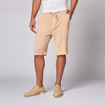 Gauze Drawstring Shorts // Khaki (XL)