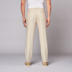 Flat Front Pants // Natural (38)