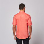 Pintuck Shirt // Salmon (L)