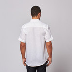 2-Pocket Button Up Shirt // White (XL)