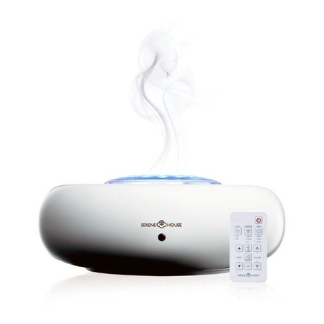 Serene House // Donut II // Aromatherapy Diffuser (White)