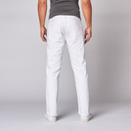 Straight Leg Denim // White (30WX30L)