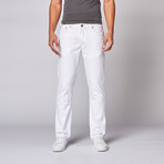 Straight Leg Denim // White (30WX30L)