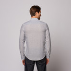 Franklin Button Up Shirt // Chambray Stripe (XL)
