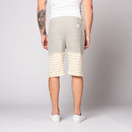 Easy Living Short // Grey Stripe (XL)