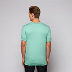 4 Corners Basic V-Neck Tee // Mint (S)