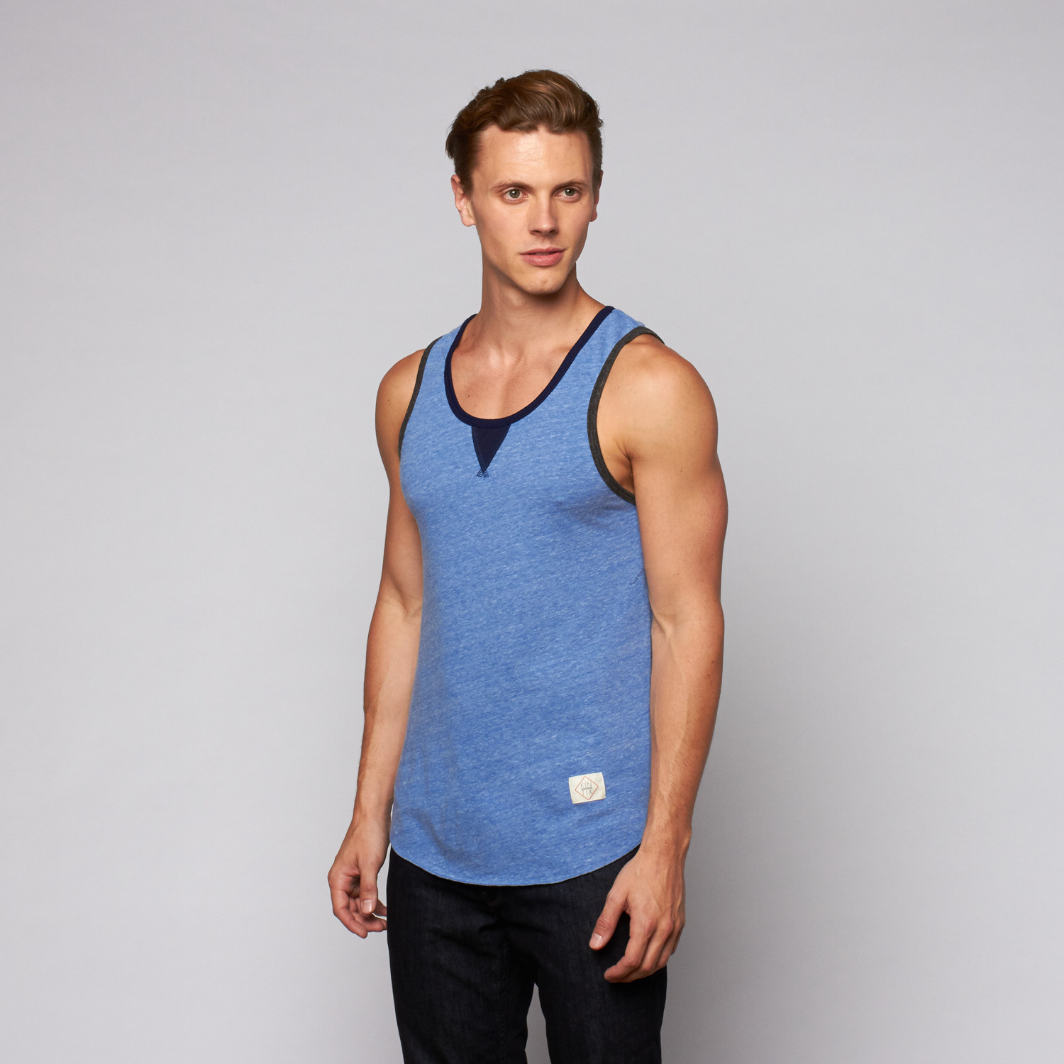 South Beach Tank // Blue (S) - KINETIX Casual Luxury - Touch of Modern