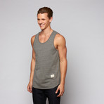 St. Tropez High Low Tank // Grey (S)