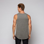 St. Tropez High Low Tank // Grey (S)