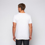 Basic Pocket Tee // White (M)
