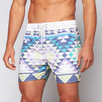 Aztec Boardshort // Tribal Print (L)
