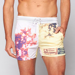 Maracana Boardshort // Abstract Print (L)