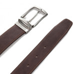 Double Face Belt // Brown + Havana (45"L)