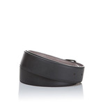 Double Face Belt // Black + Grey (45"L)