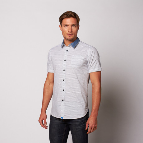 Isaac Button Up Shirt // White (S)
