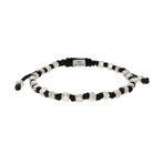 Heavy Cornerless Bead Bracelet