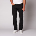 Division Straight Fit Jean // Black (34R)