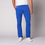 Slim Fit Industry Twill Pant // Royal (28R)