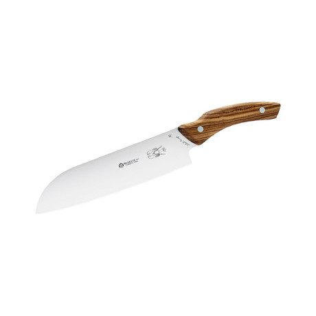 Santoku Knife // Olive Wood Handle