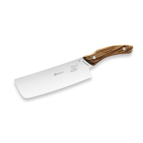 Nakiri Knife // Olive Wood Handle