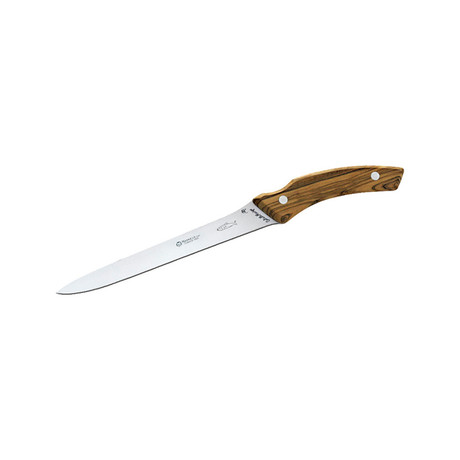Filet Knife // Style 1 // Olive Wood Handle