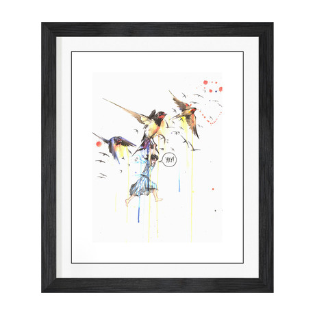 Lora Zombie // YAY! // Framed Limited Edition