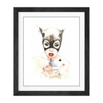 Lora Zombie // Cat // Framed Limited Edition