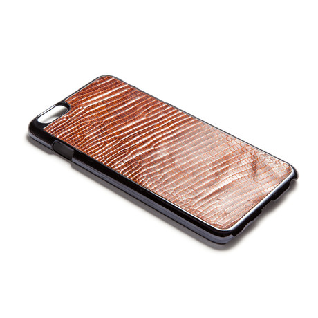 Lizard iPhone Case // Cognac (iPhone 6+)