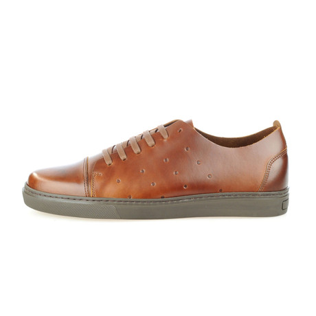 Bamba Leather Sneaker // Cognac (Euro: 39)